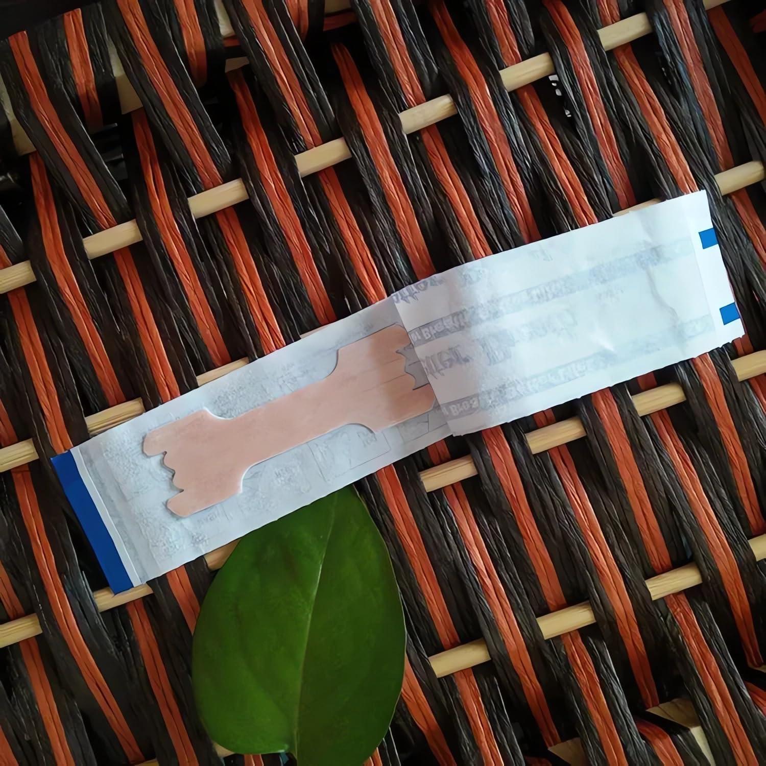 50 Tiras Nasales Antironquido NUNPUFF 66x19mm Alivio Congestión