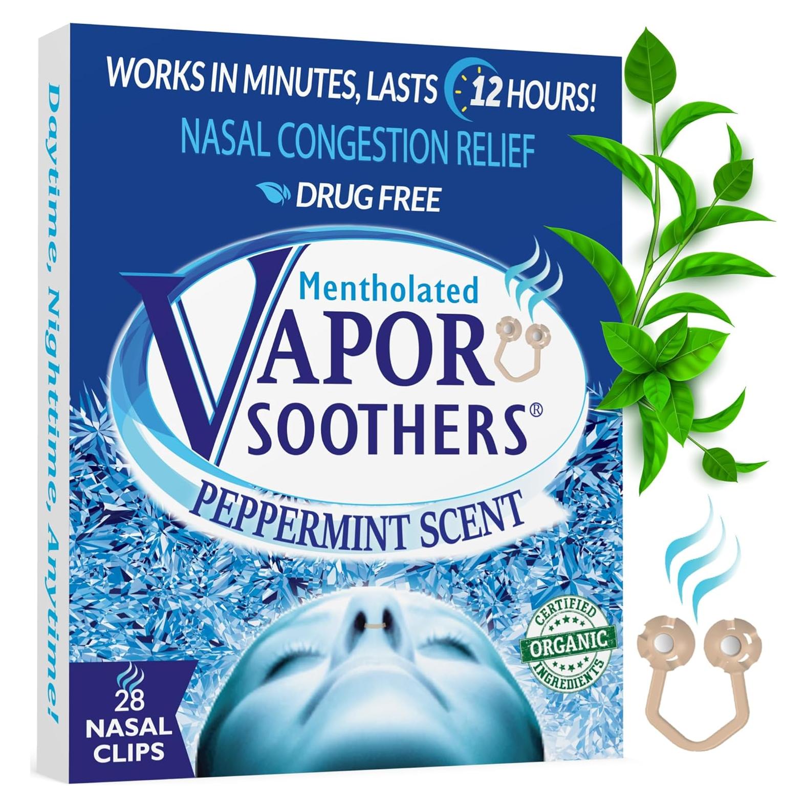 Dilatadores Nasales Mentolados ScentTech 28 Unidades Alivio Congestión