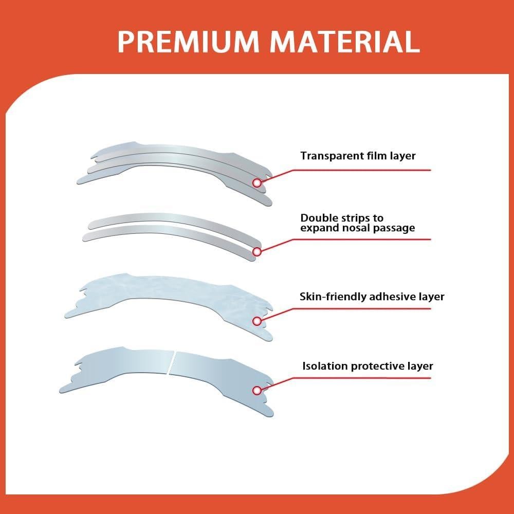 Tiras Nasales Antironquidos LYSWEET 50 Ct - Fuerza Extra