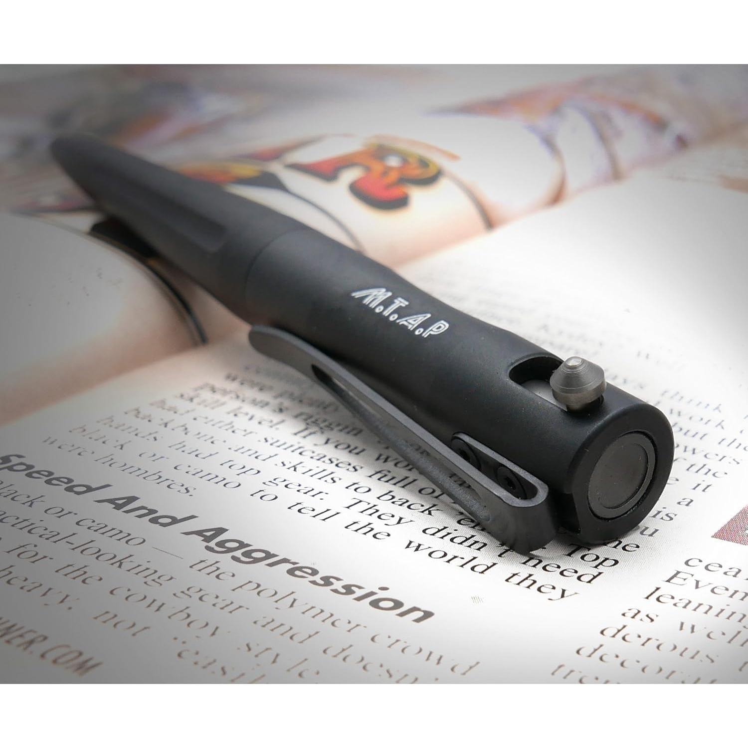 Bolígrafo Táctico Cool Hand 11.18 cm Aluminio Negro