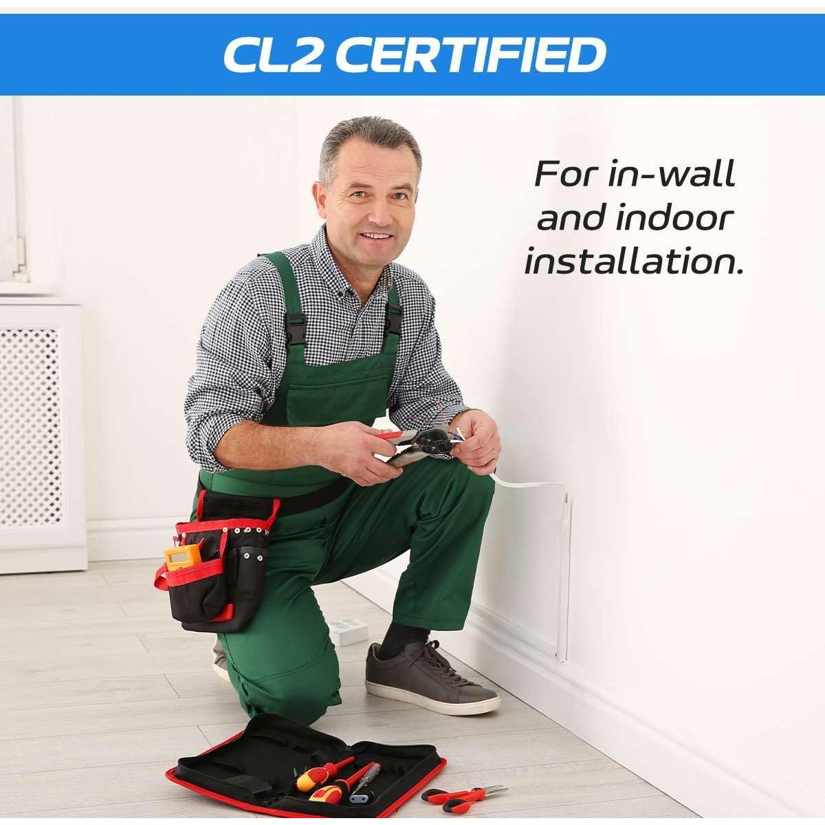 Cable de altavoz 16 AWG CCA 30.48 m Cables Direct Online