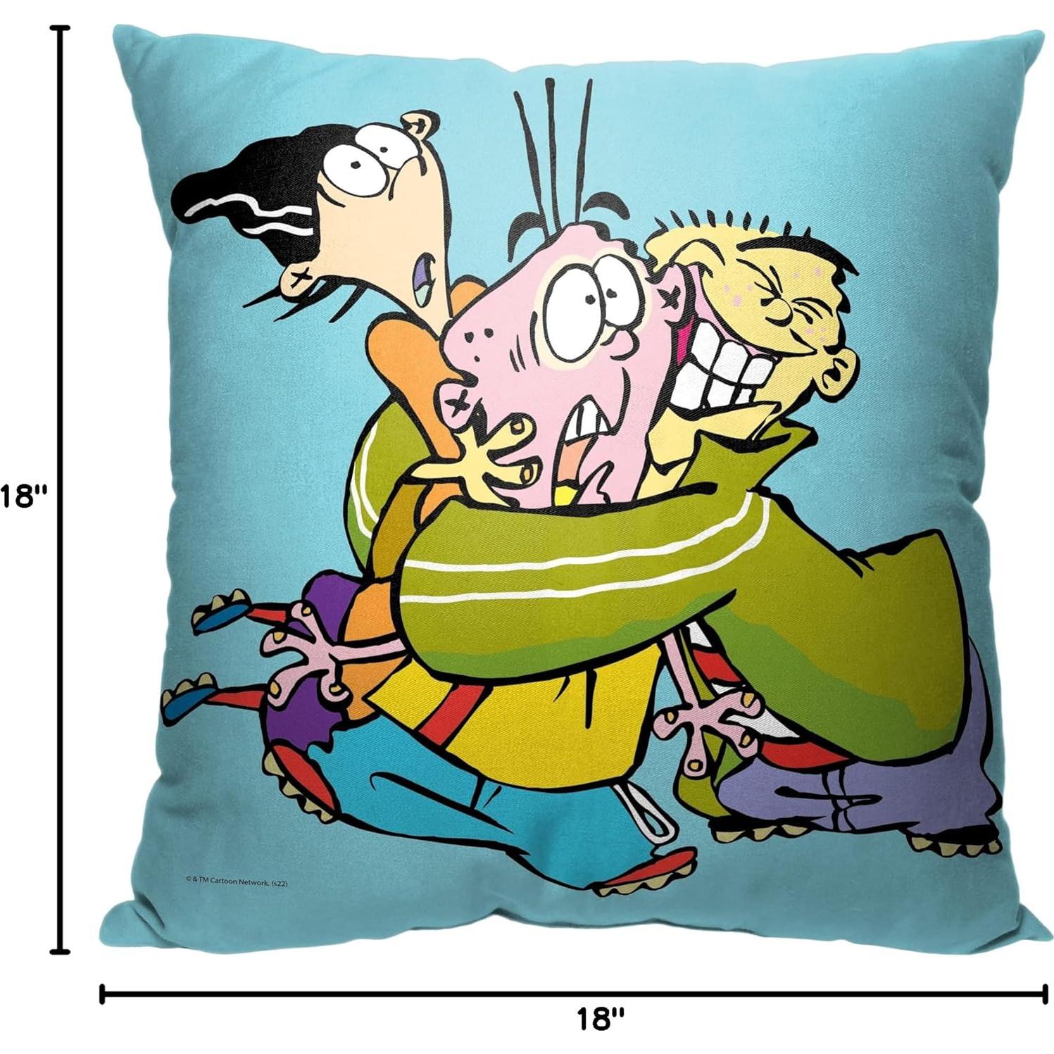 Almohada Decorativa Northwest Ed Edd n Eddy 45.72 cm - Abrazo de Hermano