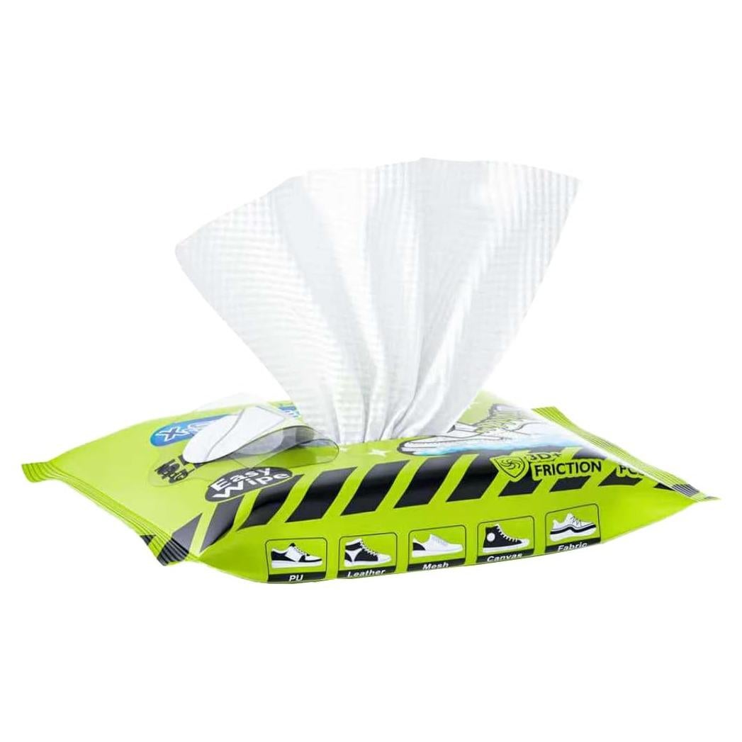 Toallitas Limpiadoras de Zapatos X-SMILE - 12 Unidades Desechables