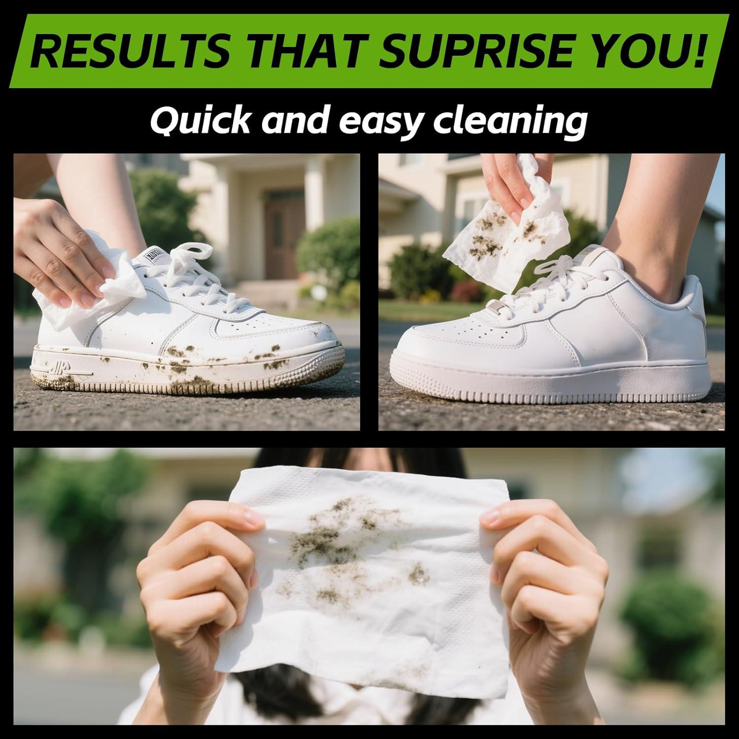 Toallitas Limpiadoras de Zapatos X-SMILE - 12 Unidades Desechables