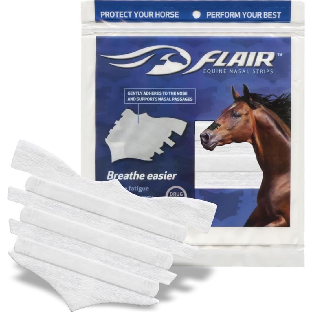 Tiras Nasales Equinas Flair Paquete de 6 Adhesivas