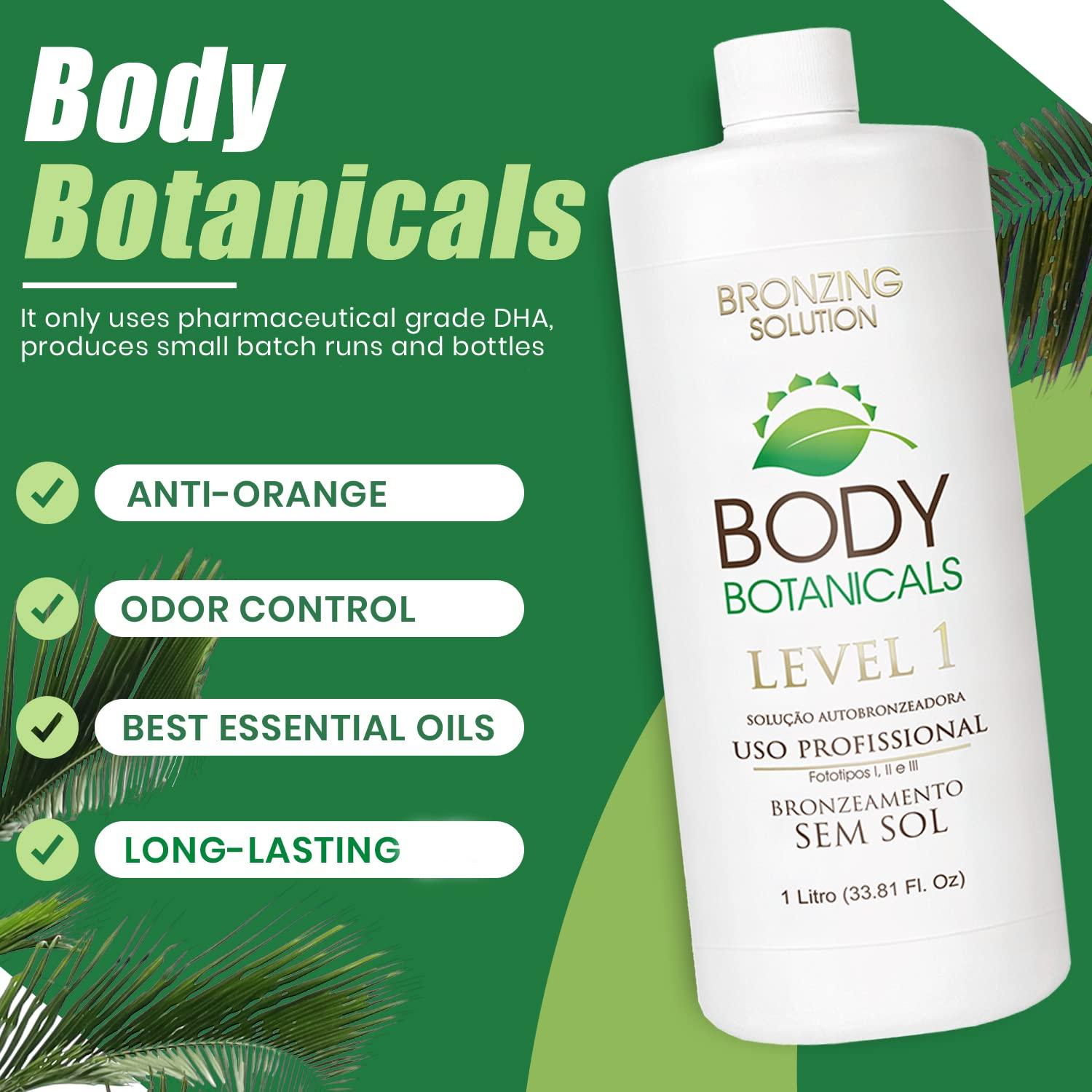 Bronceado sin sol Body Botanicals 1L - 7% DHA Orgánico