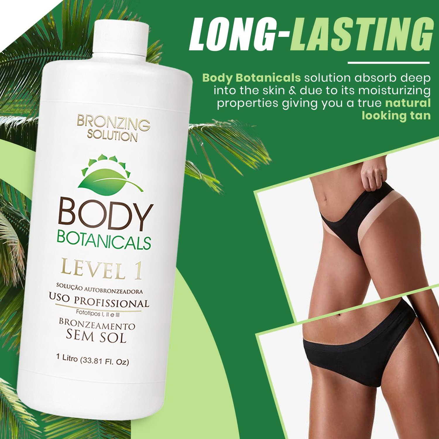 Bronceado sin sol Body Botanicals 1L - 7% DHA Orgánico