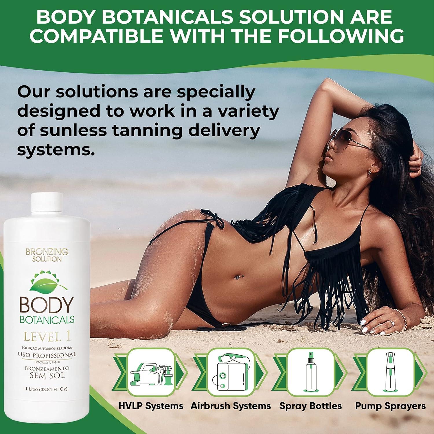 Bronceado sin sol Body Botanicals 1L - 7% DHA Orgánico