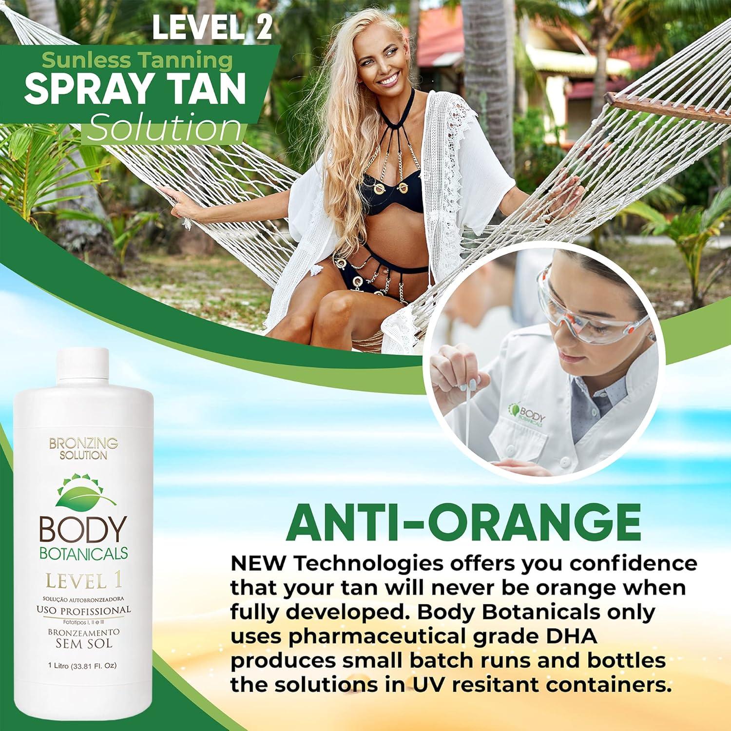 Bronceado sin sol Body Botanicals 1L - 7% DHA Orgánico