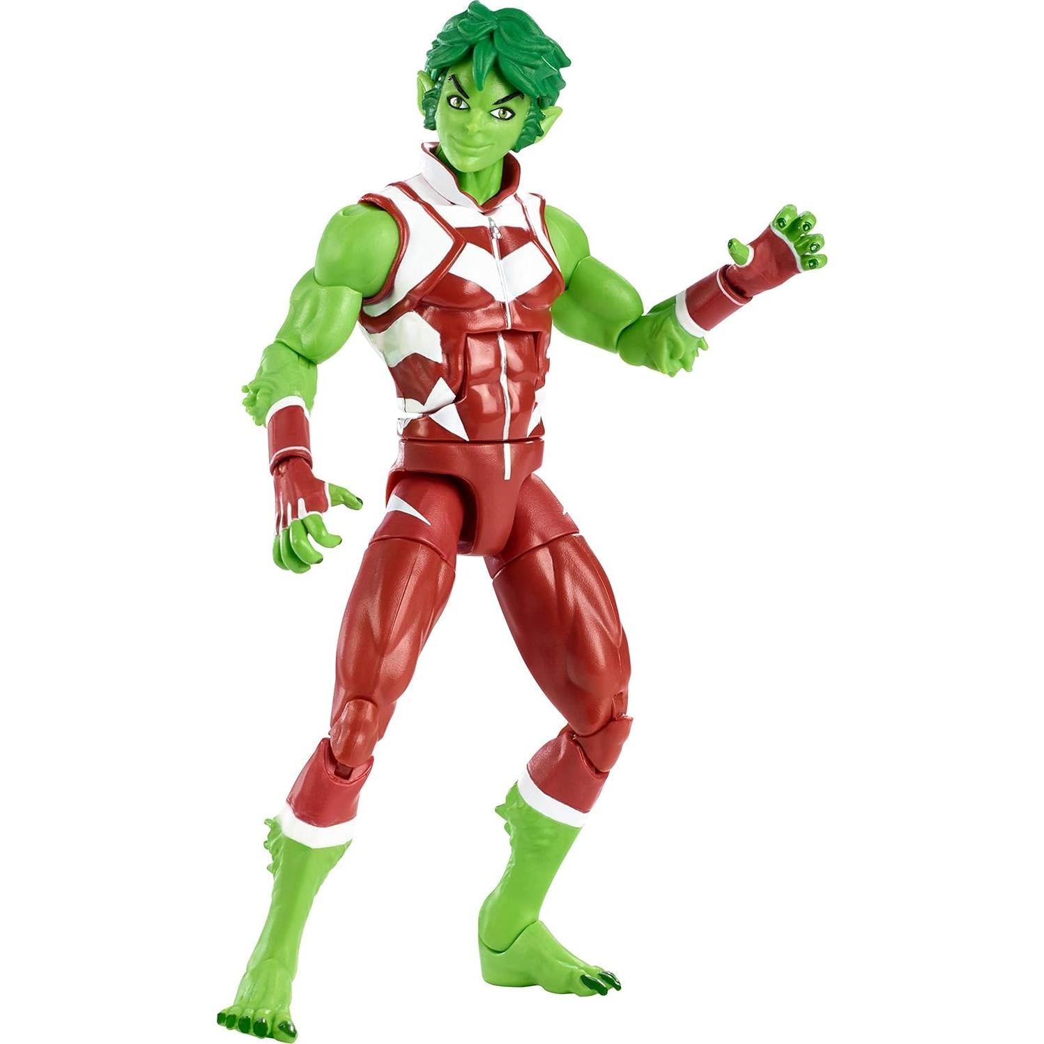 Figura de Acción Beast Boy DC Comics 15.24 cm 21 Puntos Articulación