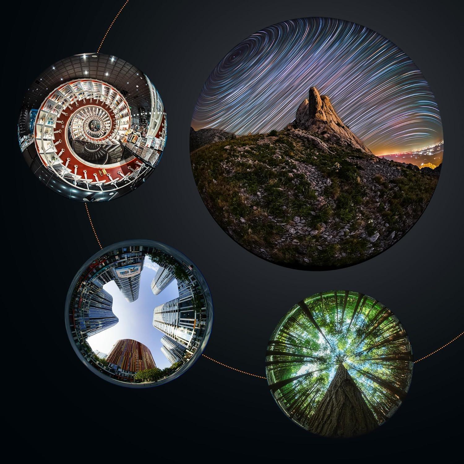 Lente Fisheye Circular AstrHori 6mm F2.8 para Cámaras L