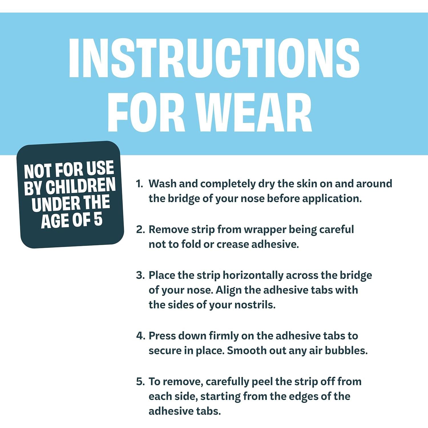 Tiras Nasales Purease | Transparentes | 30 Unidades | Sin Medicamentos