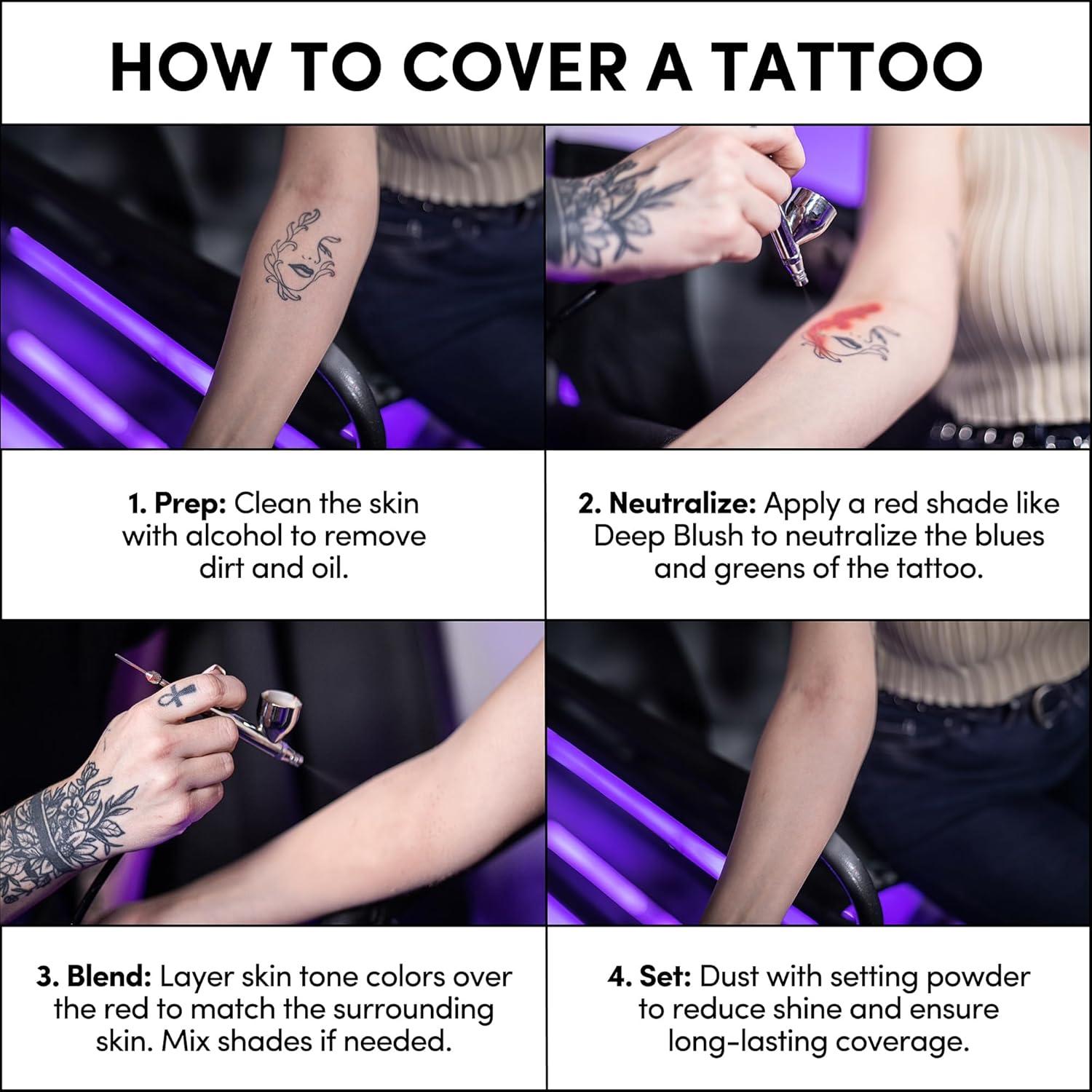 Pinturas de Aerógrafo Tono de Piel Narrative Cosmetics 59ml