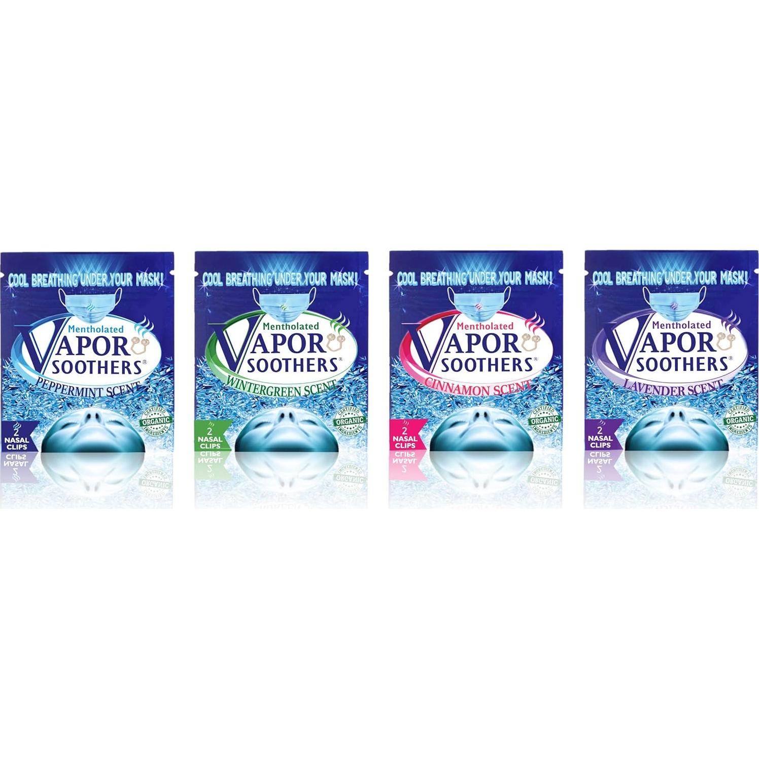 Clip Dilatador Nasal ScentTech 4 Aromas Alivio Congestión