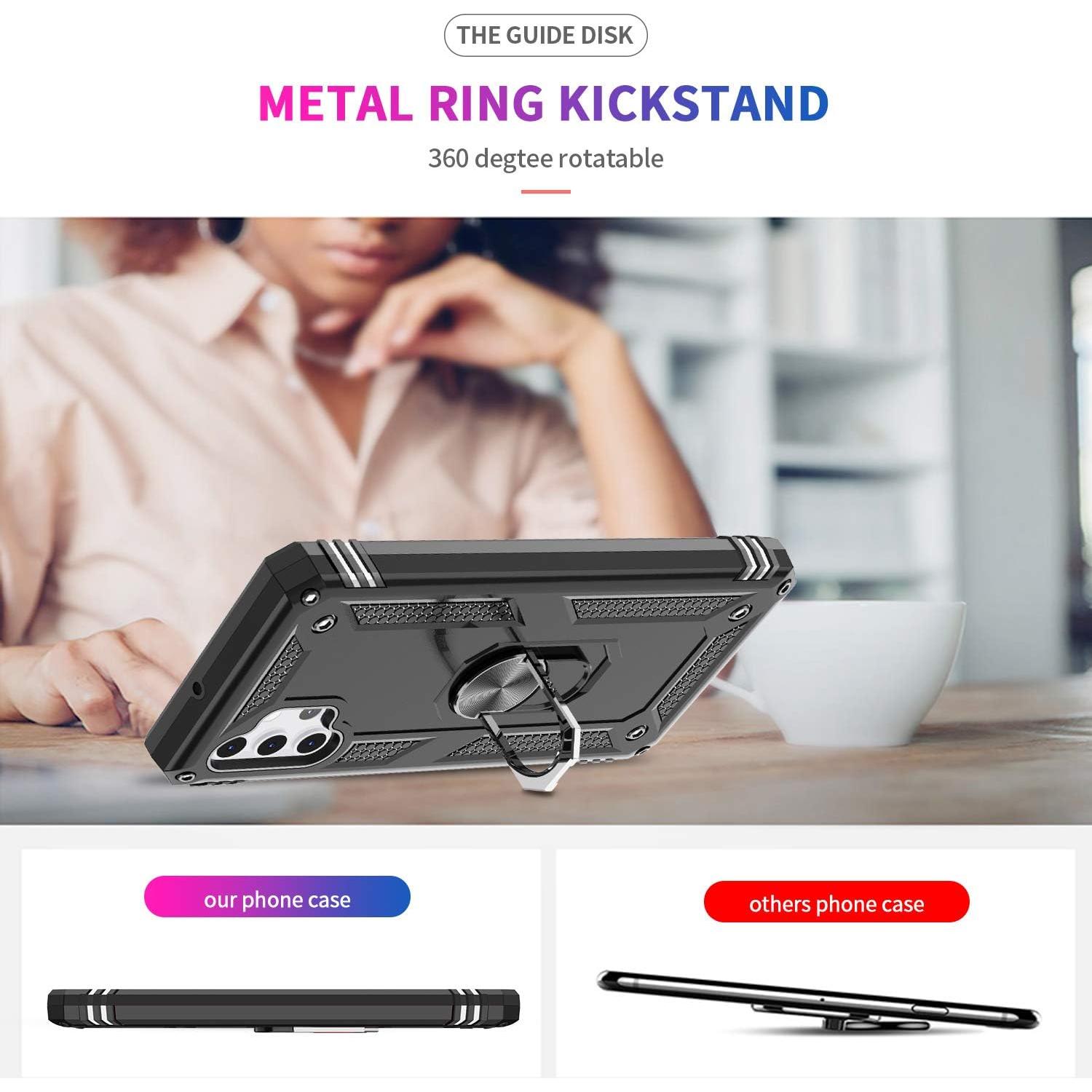 Funda LeYi para Samsung Galaxy A32 5G con 2 Protectores