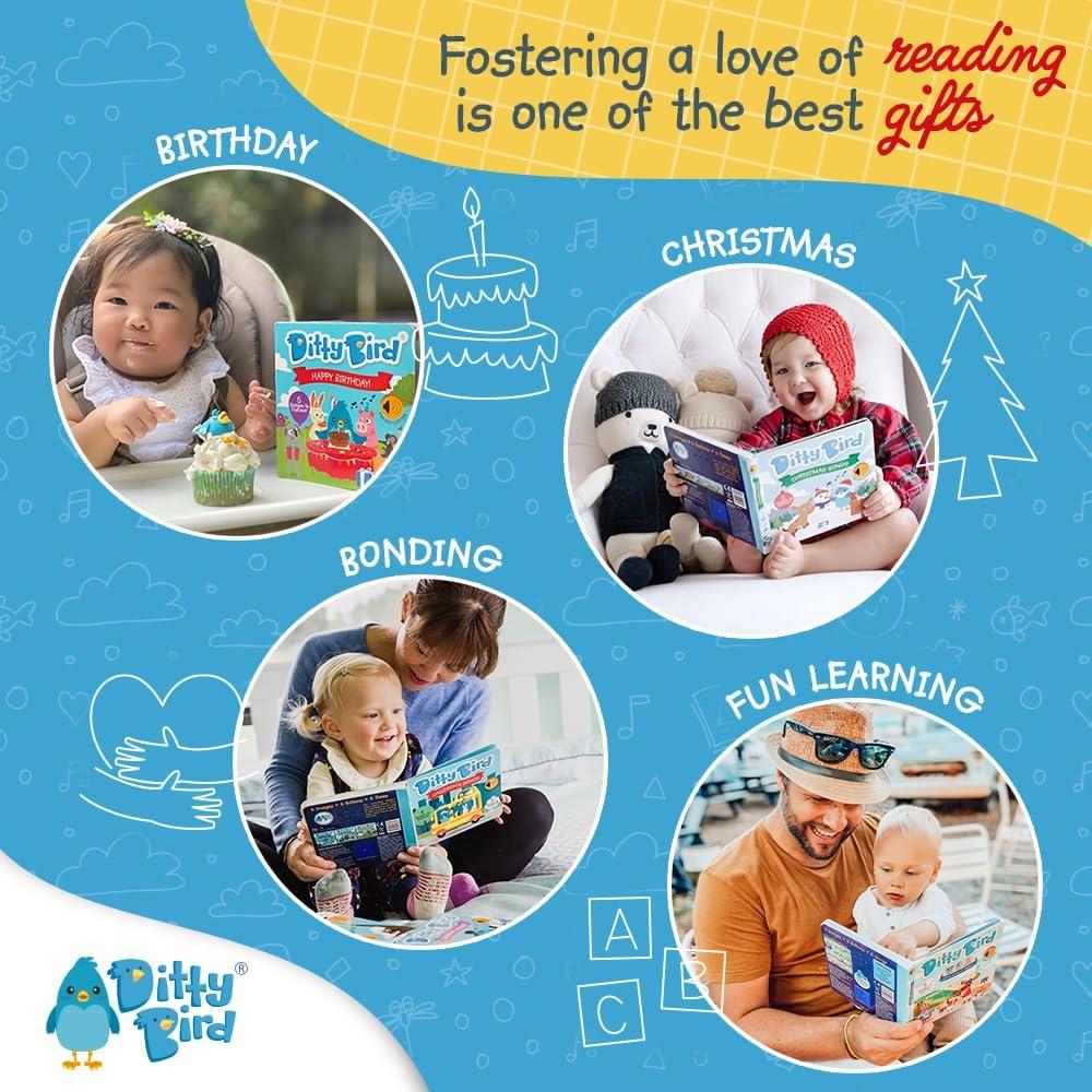 Libro Musical Ditty Bird para Niños 1-3 Años - Música Clásica