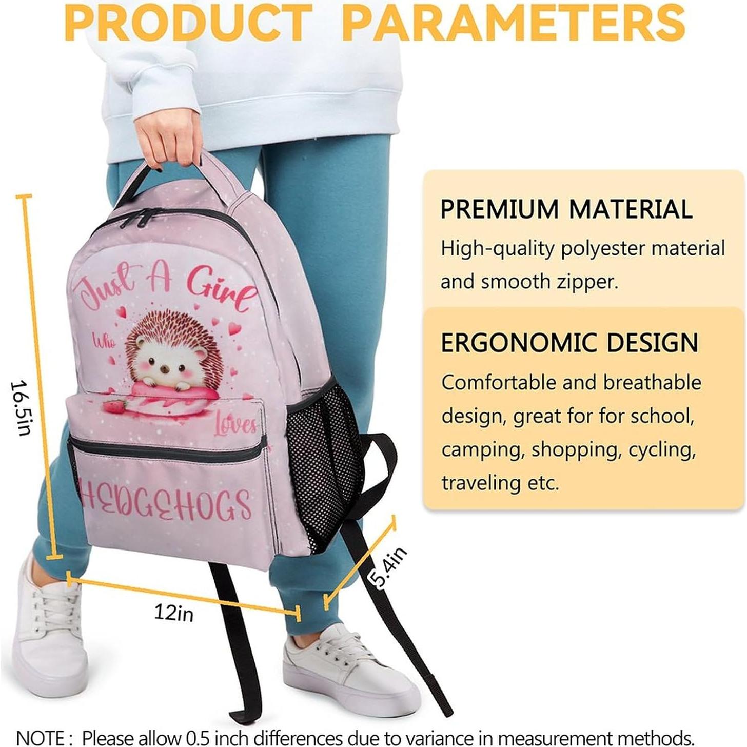 Mochila Escolar UNIKITTY Rosa 40.6x30.5x13.7 cm Ajustable