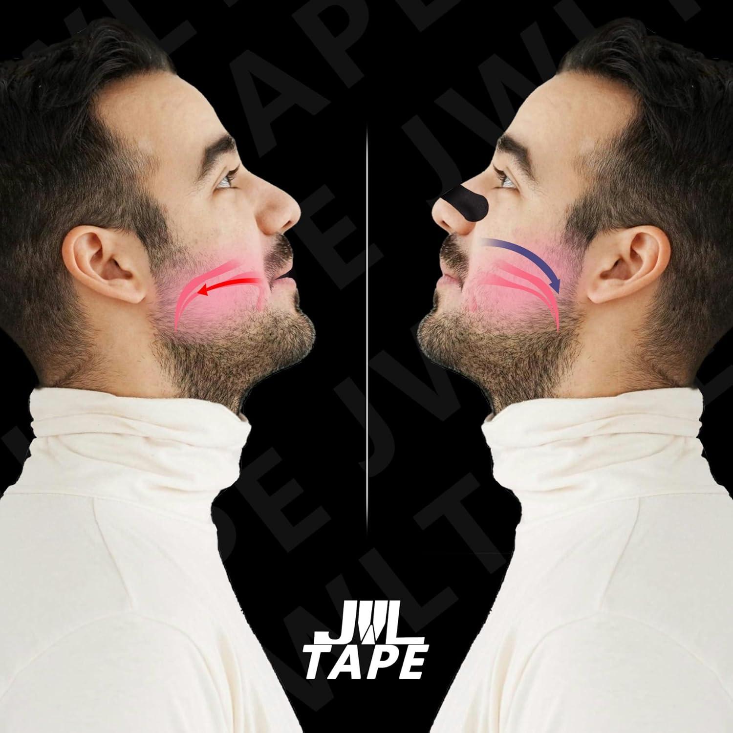 Tiras Nasales JWLTAPE Fuerza Extra 30 Unidades para Dormir y Deporte