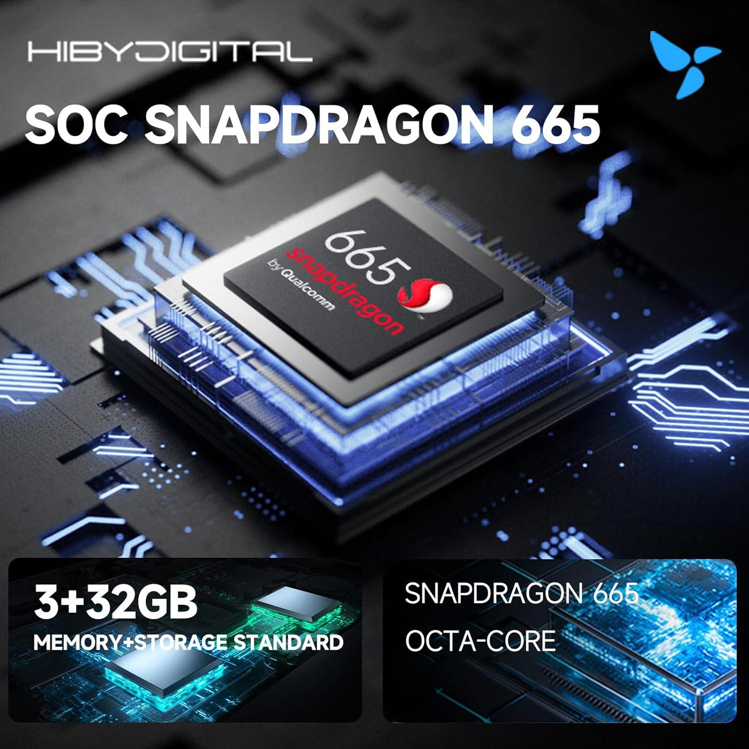 Reproductor MP3 HiBy M300 Android 13 Bluetooth 5.0 32GB