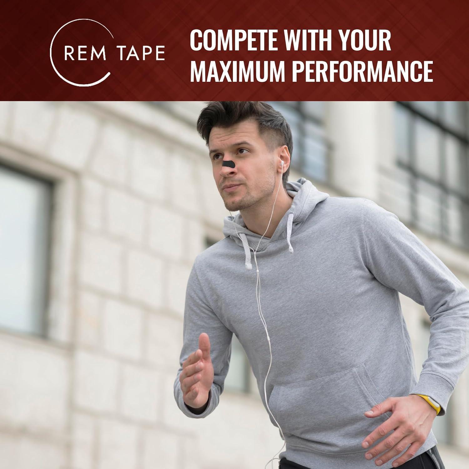 Tiras Nasales REM Tape 30 Piezas Alivio Congestión Ronquidos