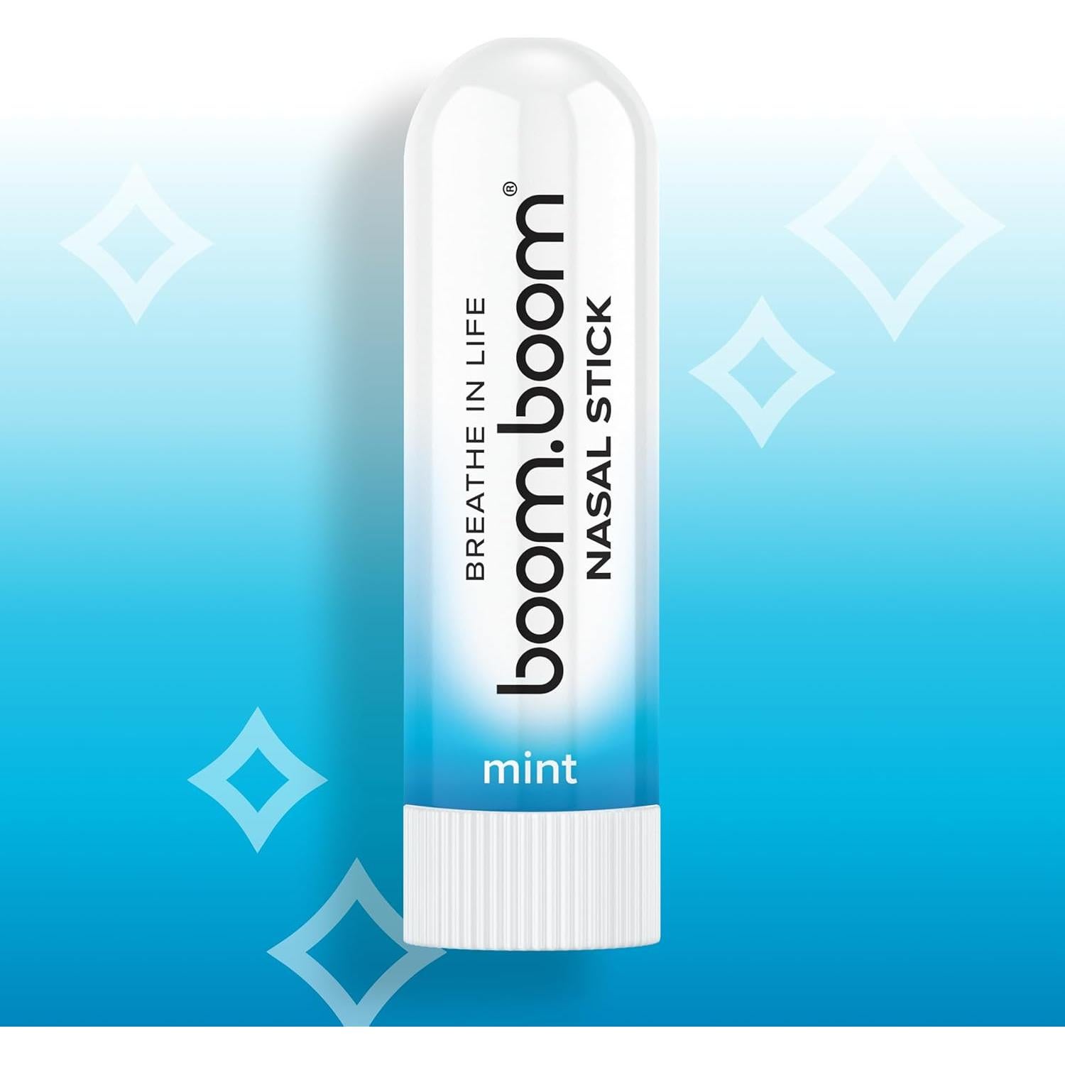 Stick Nasal BoomBoom Menta - Paquete de 3 Unidades