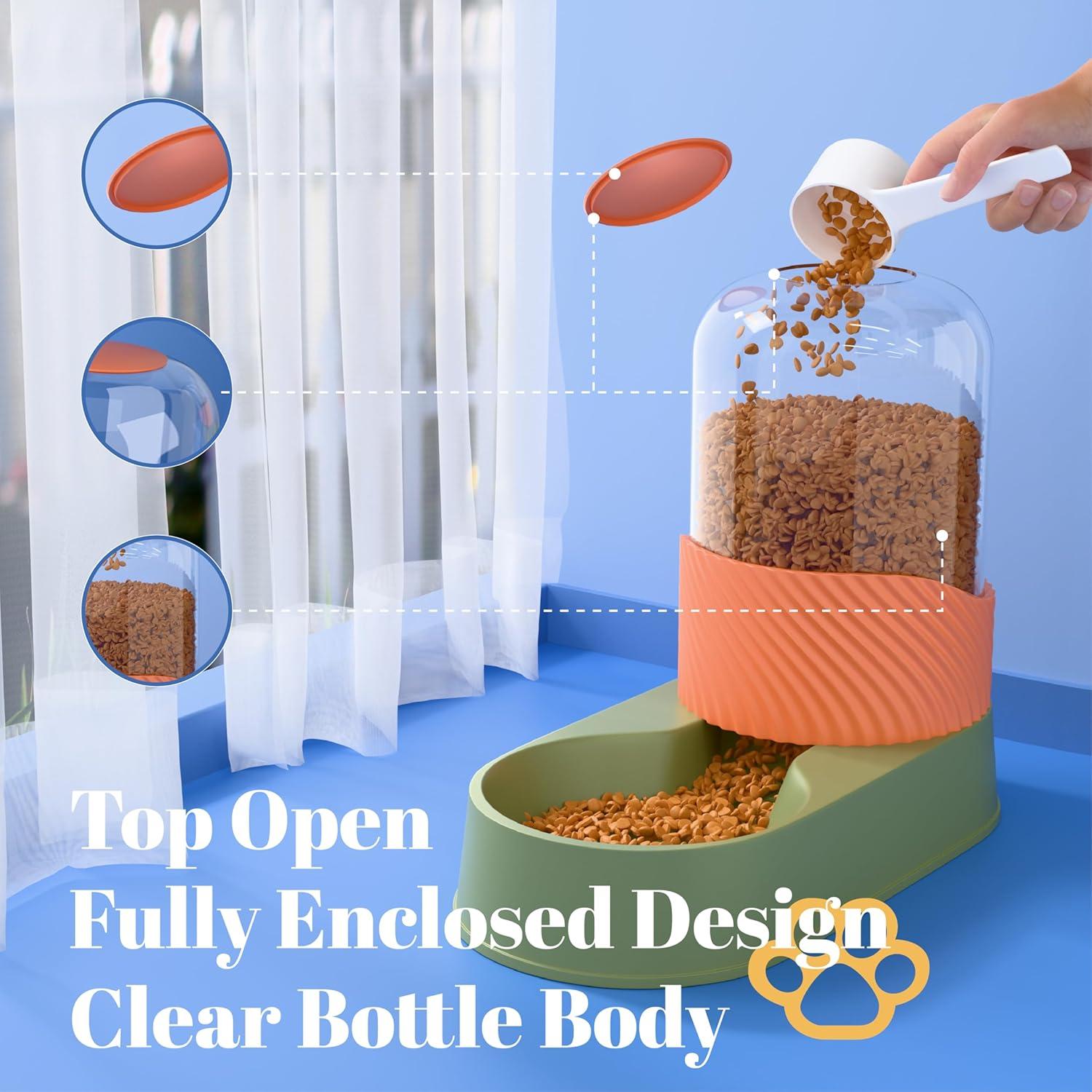 Comedero Automático y Dispensador de Agua NAHANGPET 3.78L