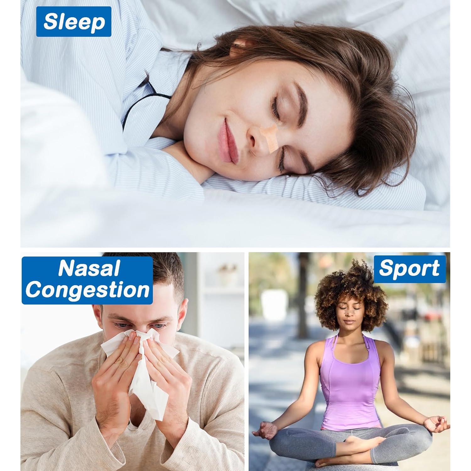 Tiras Nasales Antisnoring WAYLIT 30 Unidades Alivio Congestión