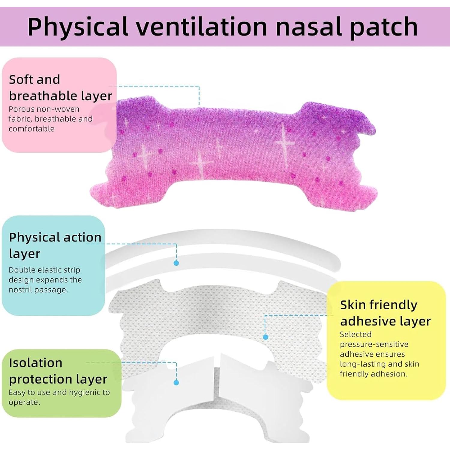Tiras Nasales para Niños CMINAUS 40 Piezas Patrones Divertidos