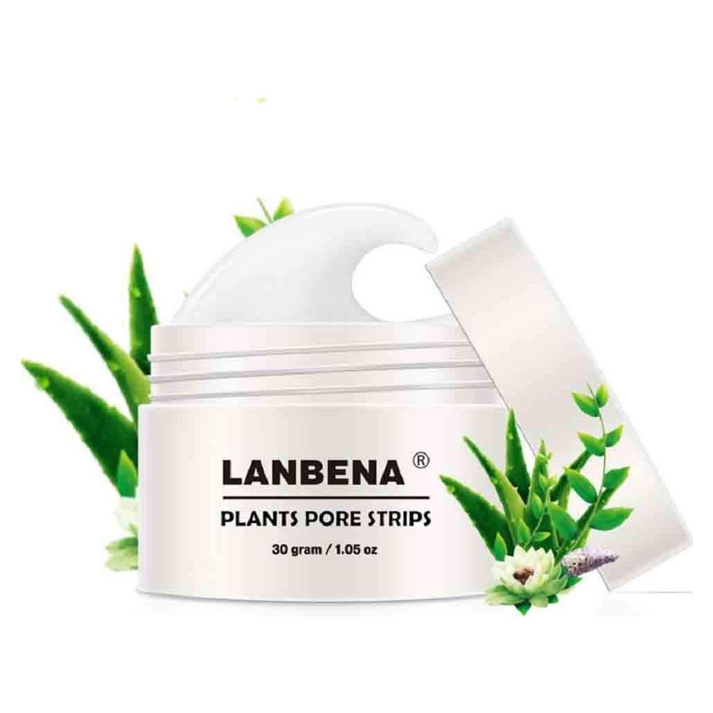 LANBENA Tiras para Nariz 2.0 con Ácido Salicílico 60 Pcs