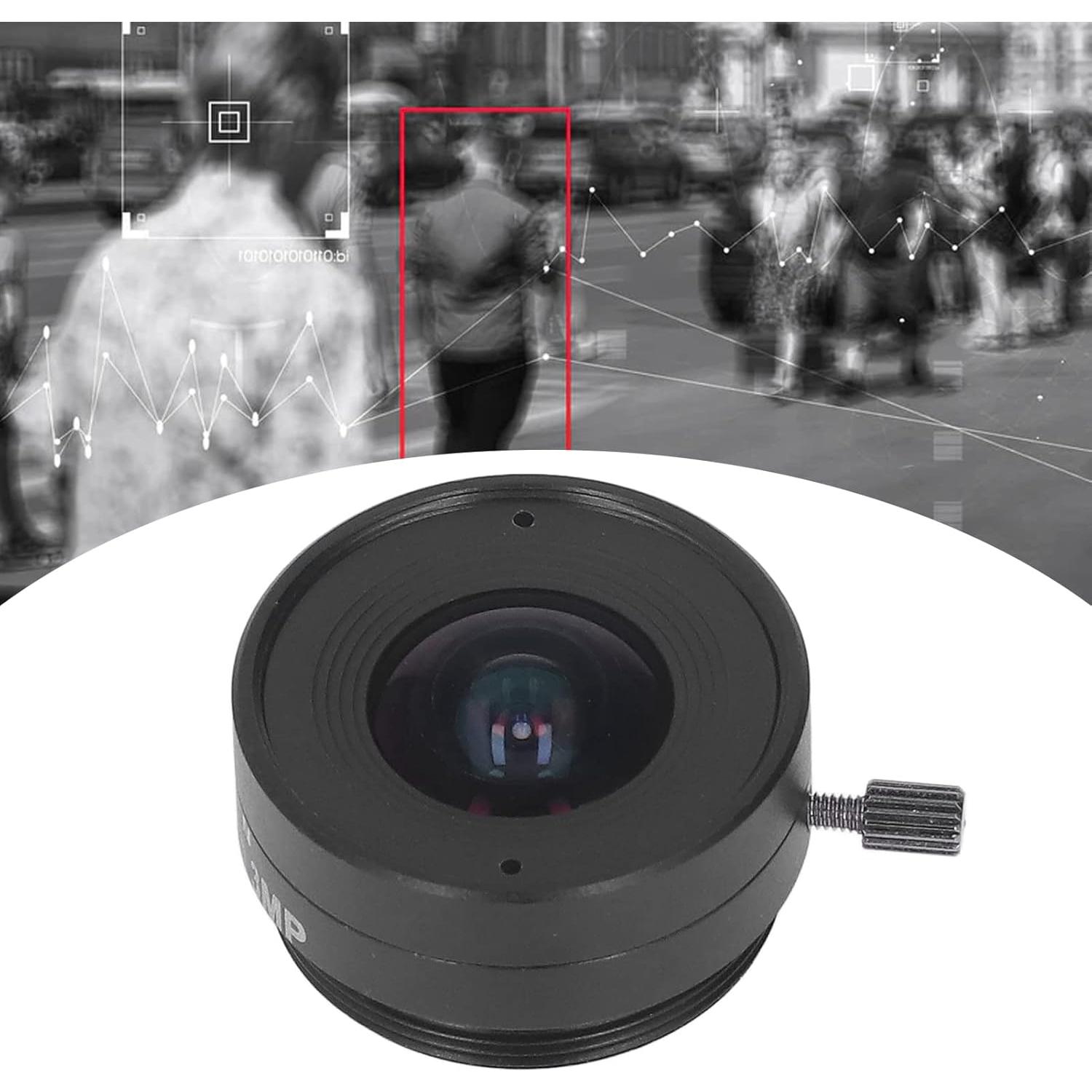 Lente Ojo de Pez Grcfumo 2.1mm 3MP para Cámaras de Seguridad