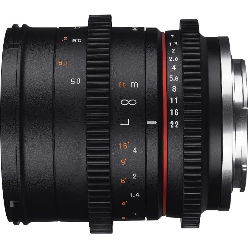 Lente Samyang 50mm T1.3 Cine para Cámara Sony E