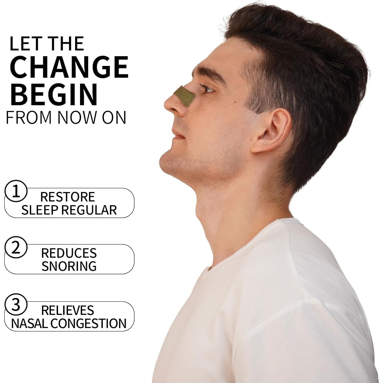 Tiras Nasales Sleep Regular Ultra para Ronquidos 30 Unidades