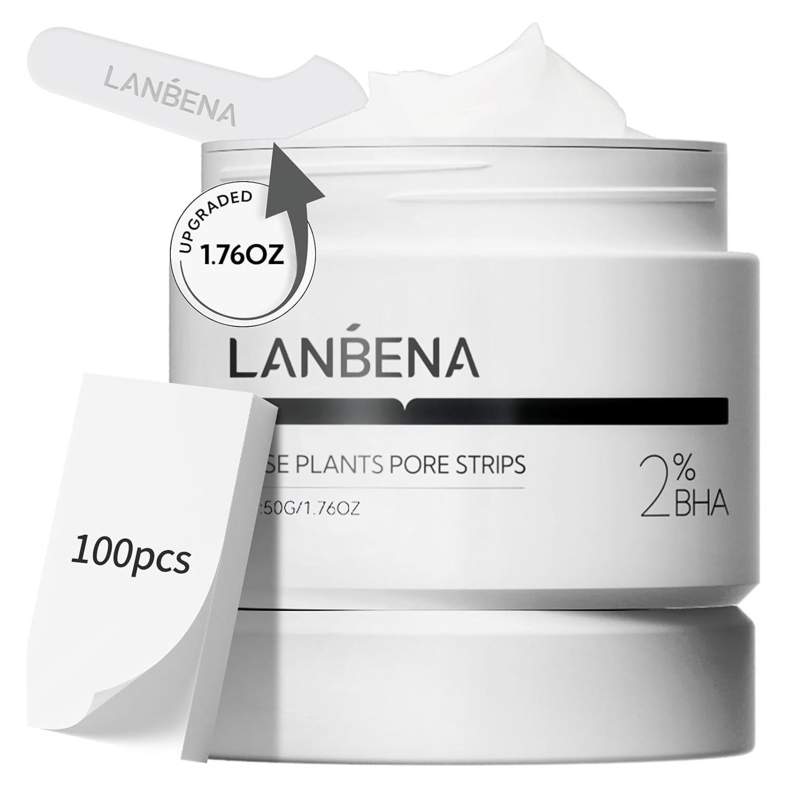 Tiras Nasales LANBENA para Puntos Negros 100 piezas