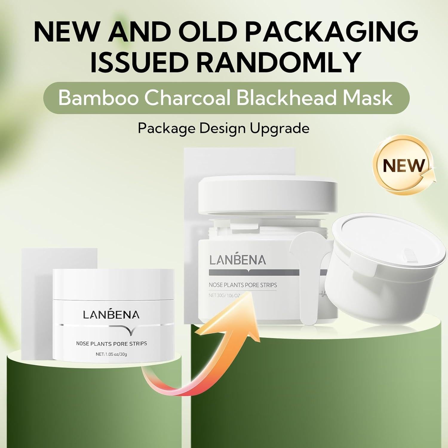 Tiras Nasales LANBENA para Puntos Negros - 60 Tiras