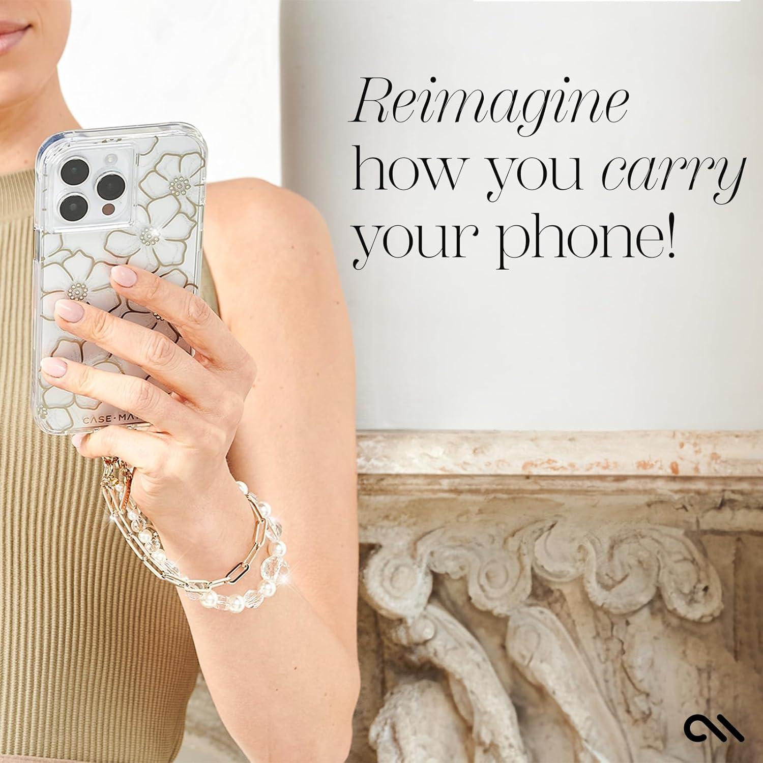 Correa de Muñeca Case-Mate para Teléfono - Perlas y Cristales