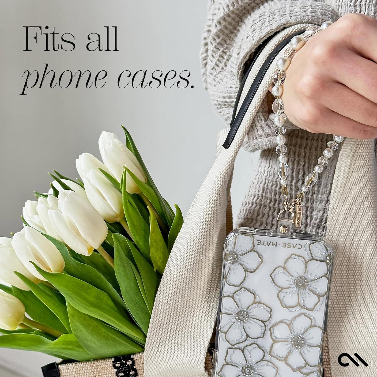 Correa de Muñeca Case-Mate para Teléfono - Perlas y Cristales