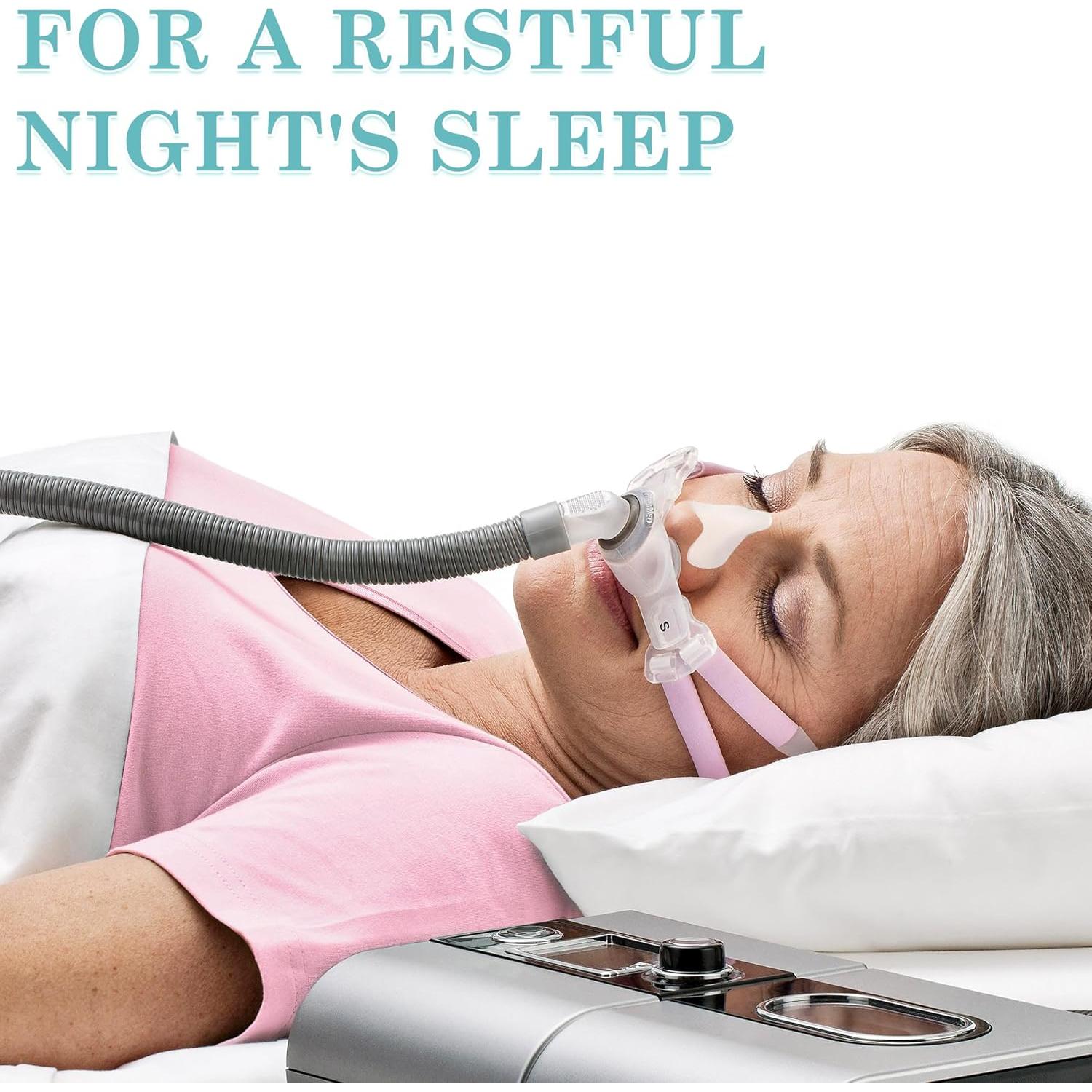 Paquete de 10 Almohadillas Nasales de Gel TOMOON para CPAP