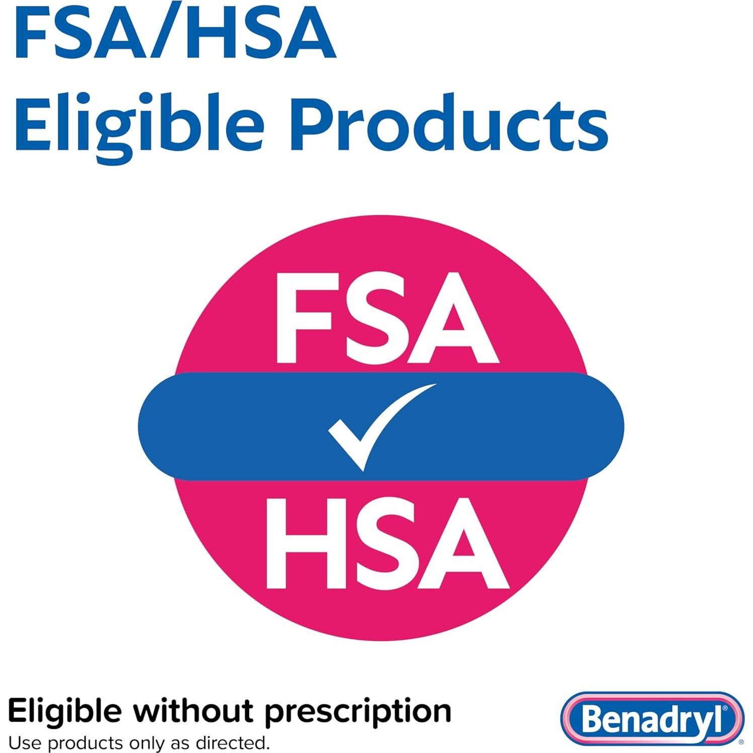 Benadryl Ultratabs 25 mg Antihistamínico Alivio Alergias 24 ct