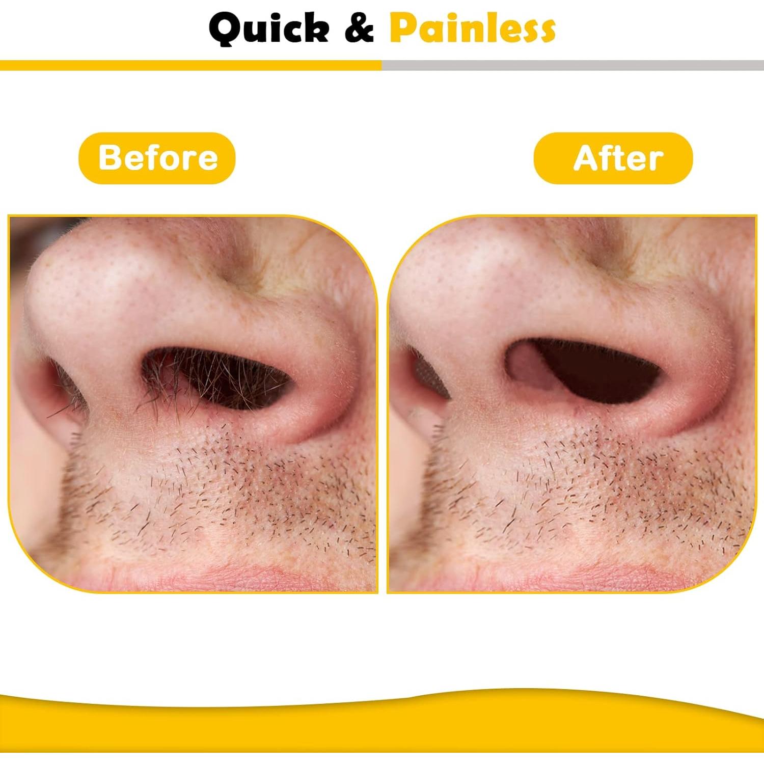 Kit de Cera para Vello Nasal Charmonic 120g 40 Aplicadores