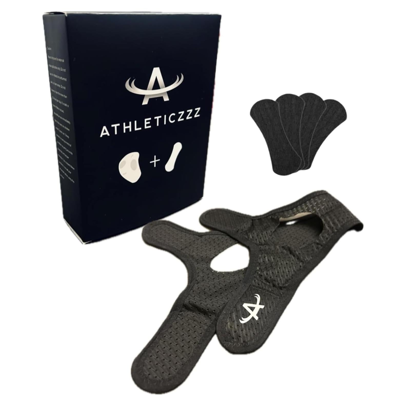 Correa de Barbilla ATHLETICZZZ Antironquido y Tiras Nasales