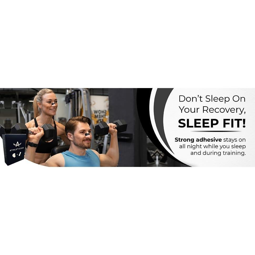 Correa de Barbilla ATHLETICZZZ Antironquido y Tiras Nasales