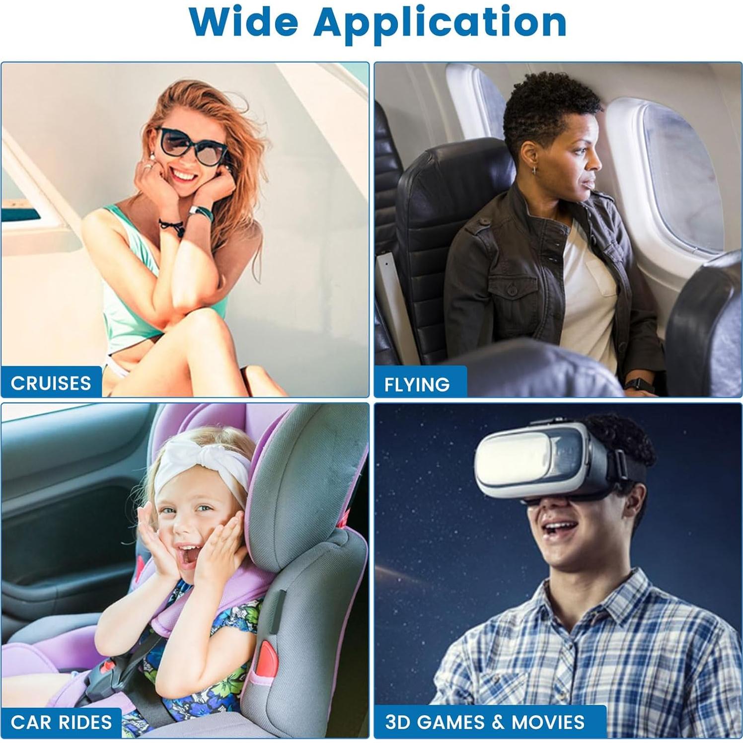 Parche de Mareo MQ 14ct Sin Somnolencia Impermeable