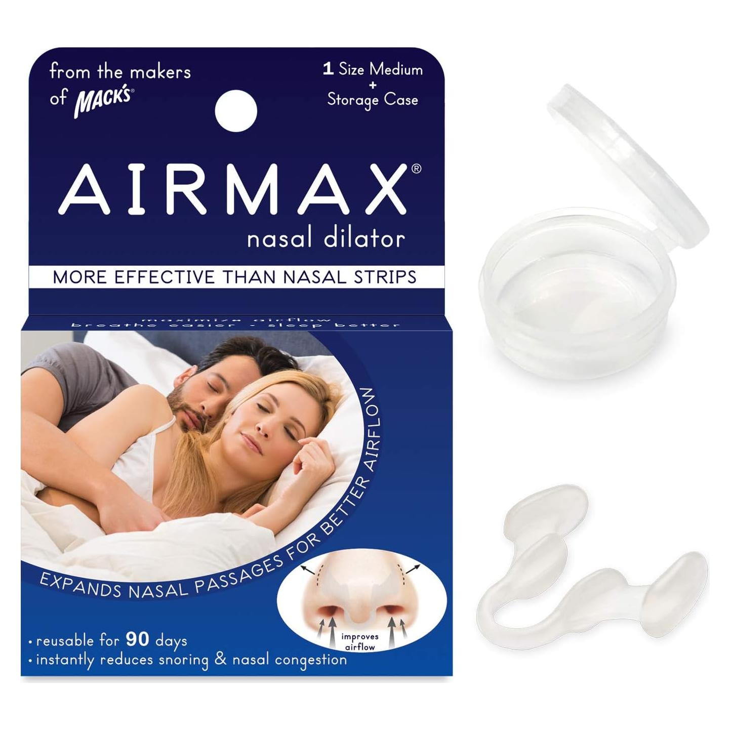 Dilatador Nasal AIRMAX Mediano - Antisnoring y Cómodo