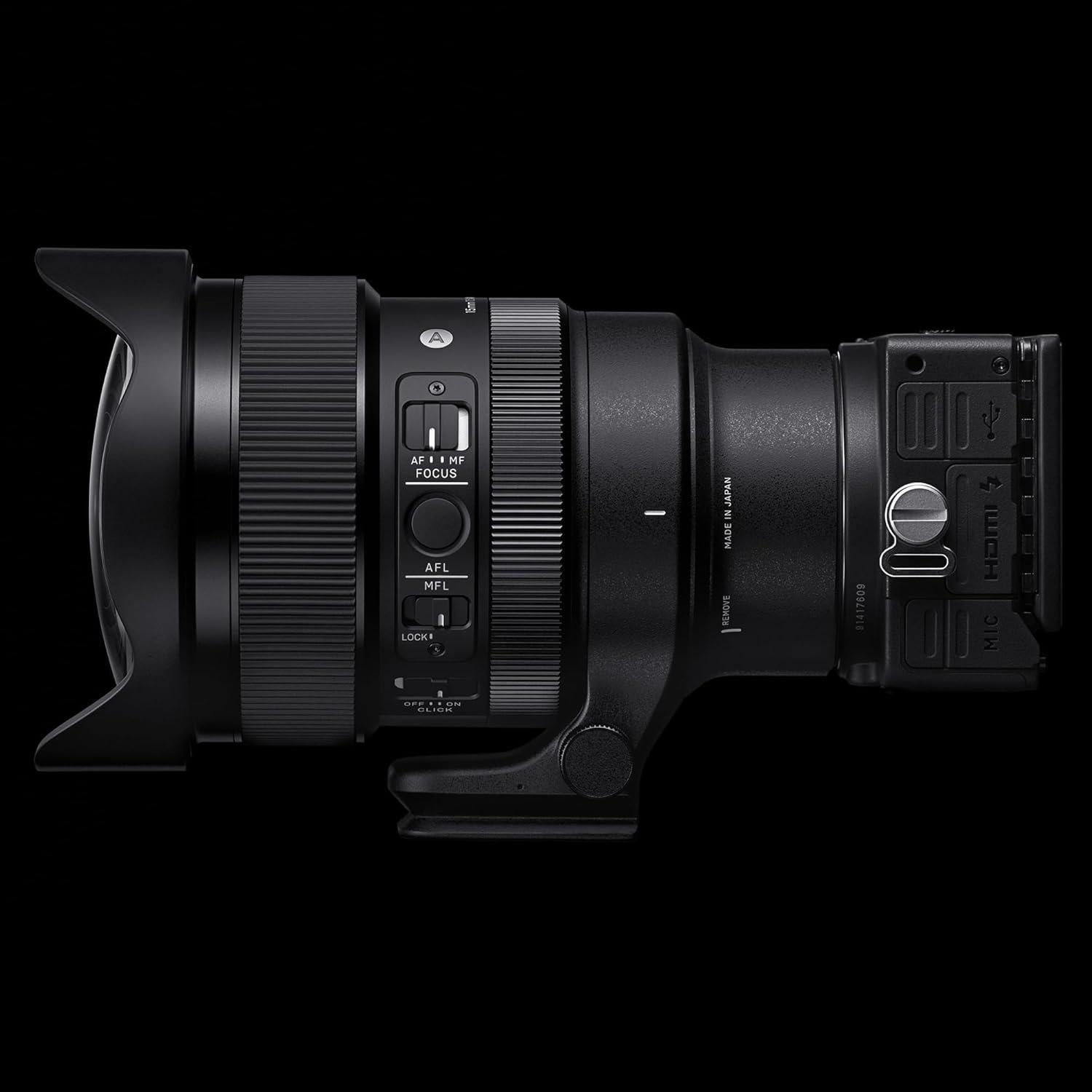 Lente Ojo de Pez Sigma 15mm F1.4 DG DN para Sony E