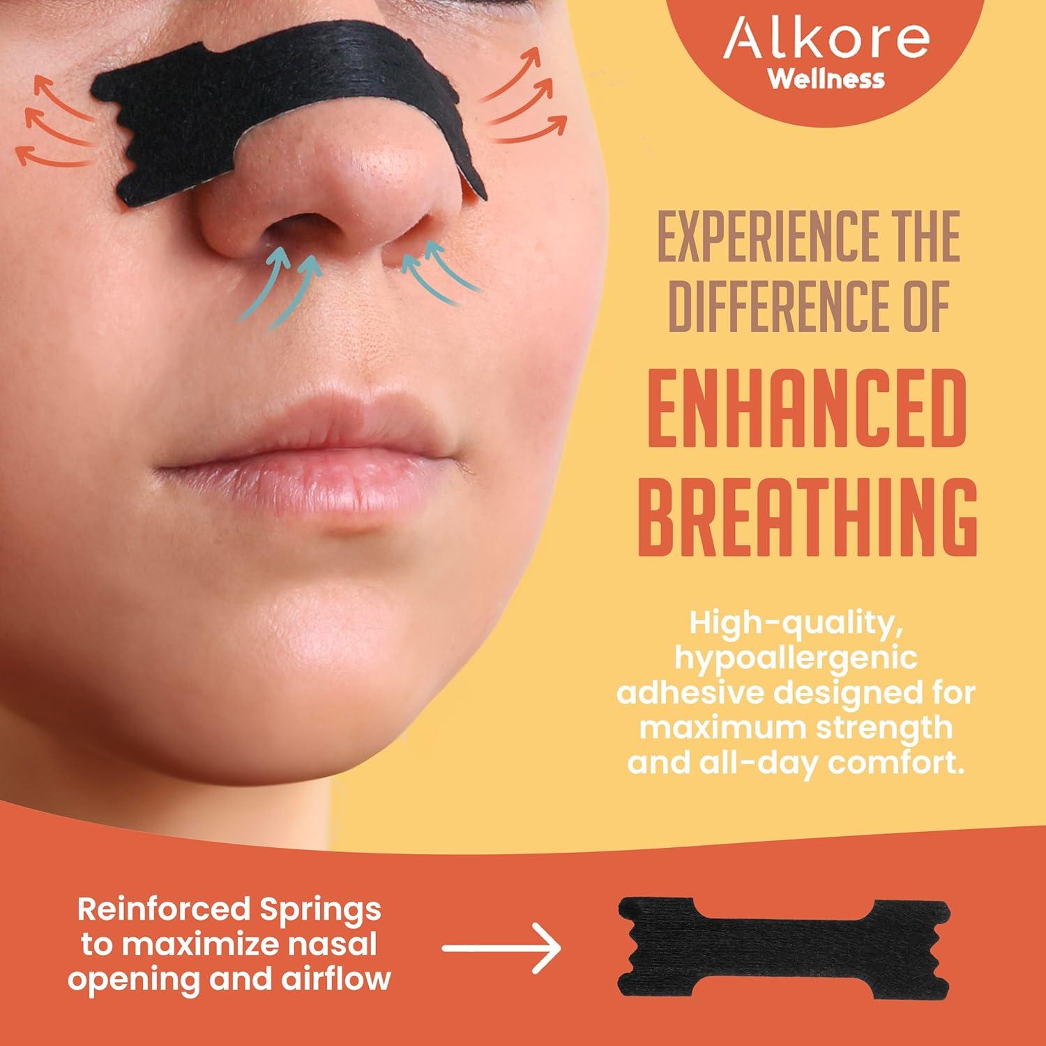 Tiras Nasales Bear Breath - 30 Unidades para Respirar Mejor