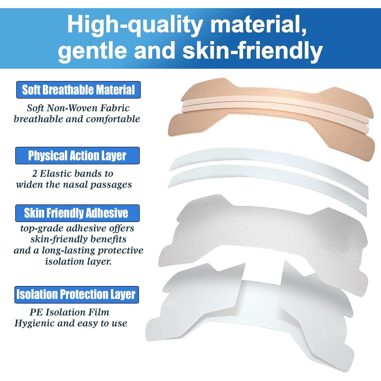 Tiras Nasales Tan Breath Better 60 Piezas Anti Ronquidos