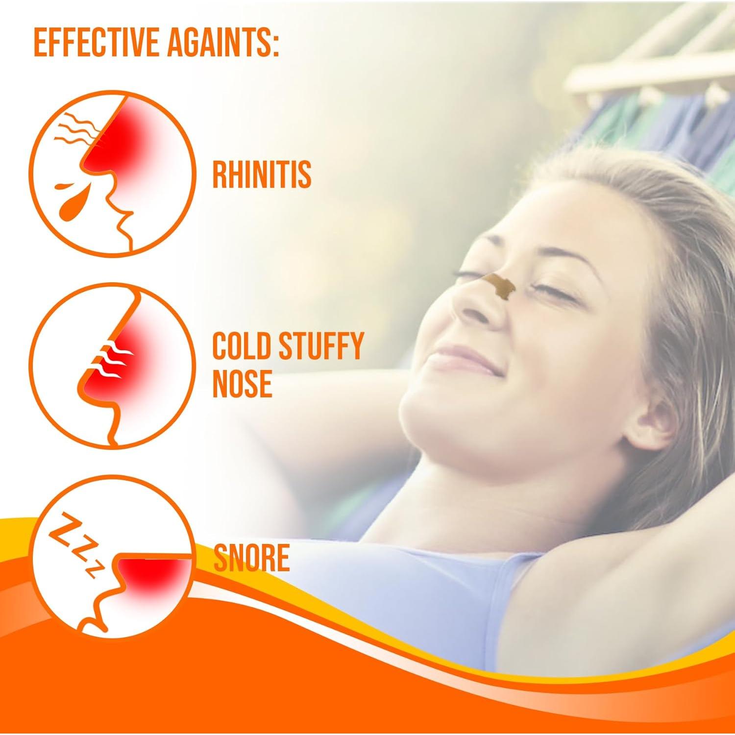 Tira Nasal Anti-Ronquidos Mobi Lock 75 Piezas Pequeñas