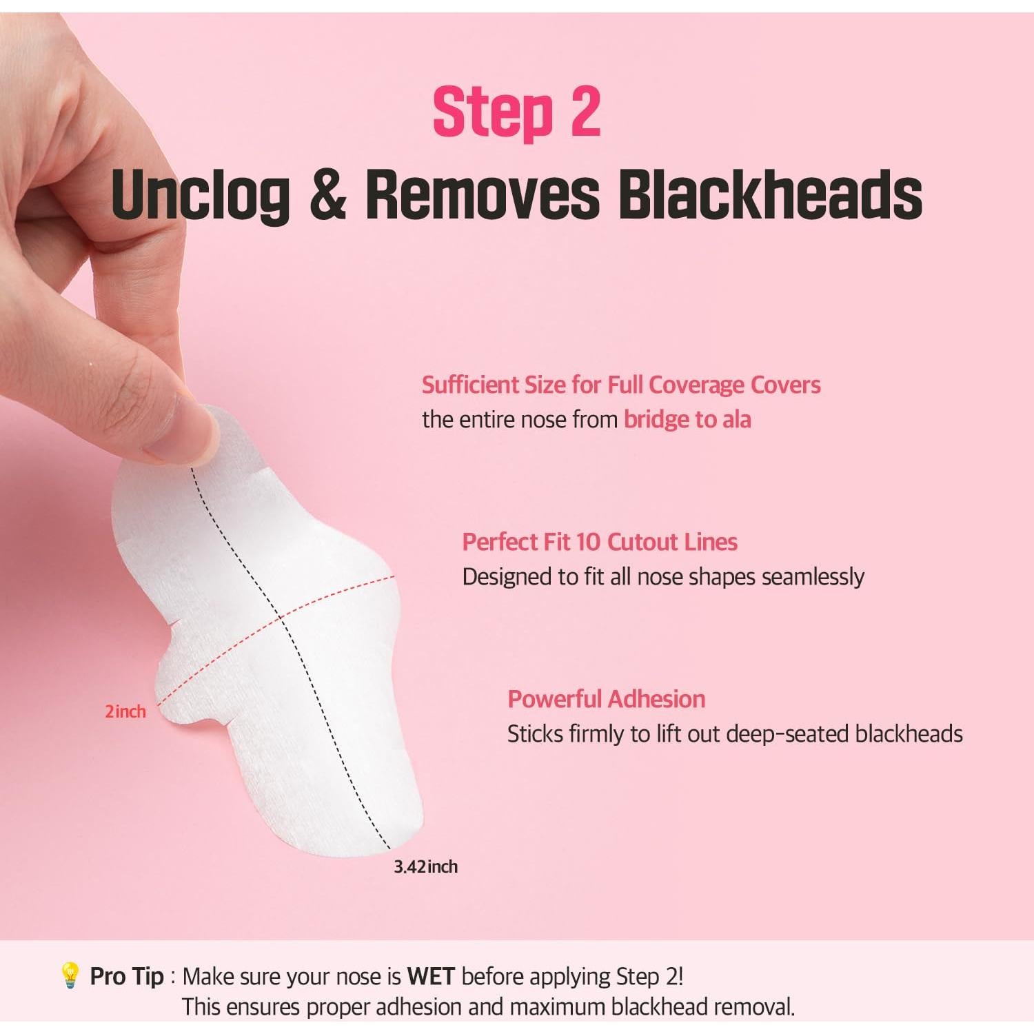 Tiras Eliminadoras de Puntos Negros | Cuidado Coreano | 3 Unidades