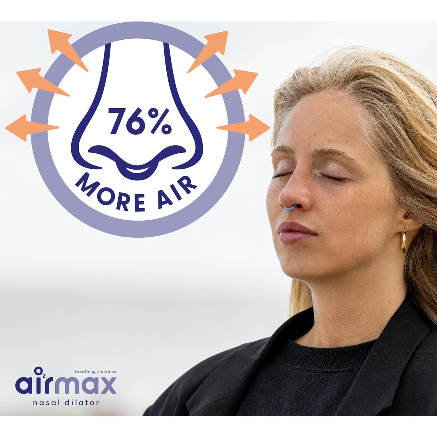 Dilatadores Nasales AIRMAX Medianos Naranja - Alivio Ronquidos