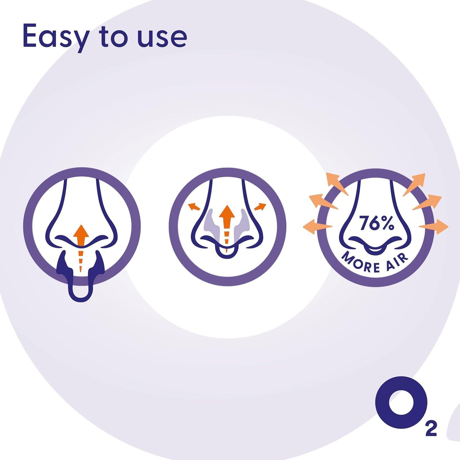 Dilatadores Nasales AIRMAX Medianos Naranja - Alivio Ronquidos